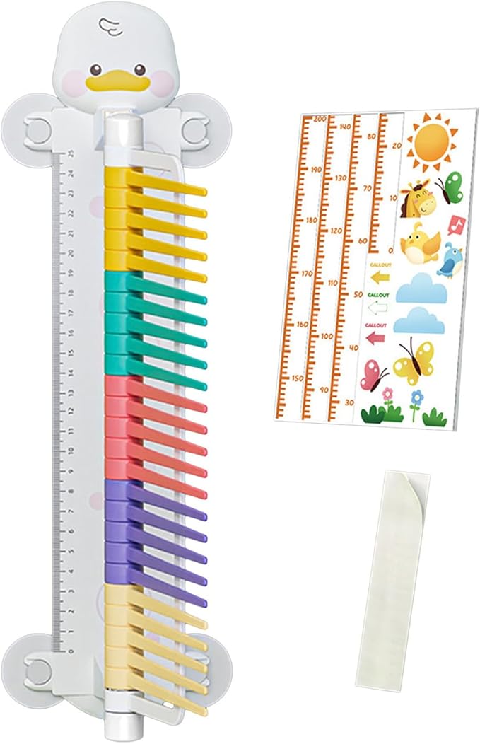 Vertical Jump Tool Kids – Adjustable Test Pole, Training Stick Equipment | Height Measuring Sport Aid, Educational High Jump Tester, Fun Skill Builder with Marker for Playground, School and Gift Uses