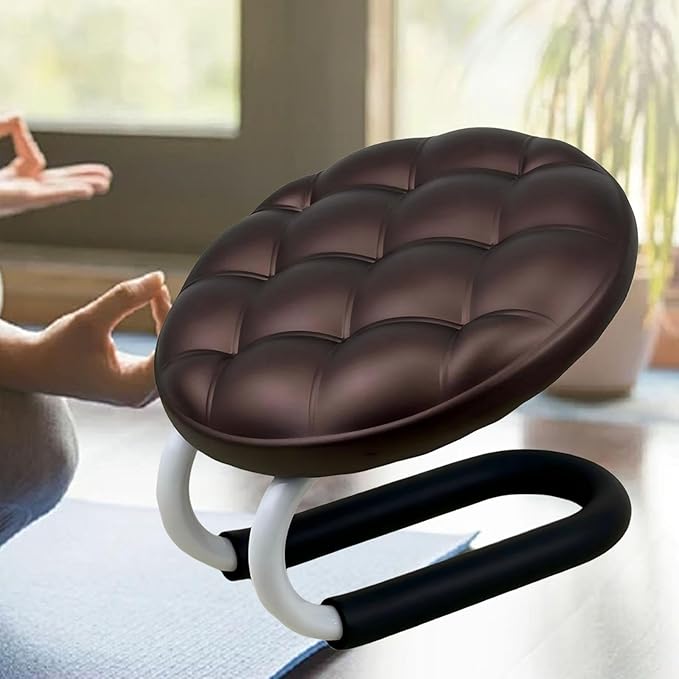 Kneeling Meditation Stool, Prayer Bench Versatile Gift Ergonomic Chair Comfortable Seat for Home Yoga Praying Adults Kneeler