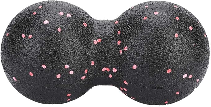 Foam Massage Tool, EPP Yoga Massage Foam Ball Peanut Ball Roller Point Body Muscle Stress Relief Tool (16x 8cm double ball)