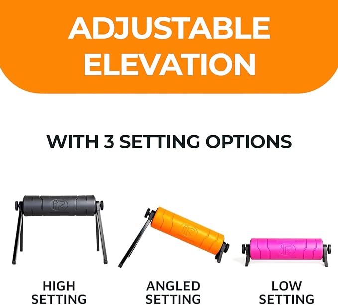 activelife - HighRoller, Ergonomic and Elevated Foam Roller, Muscle Roller For Physical Therapy and Exercise, Deep Tissue Muscle Massage, Leg Massager and Foam Roller for Back