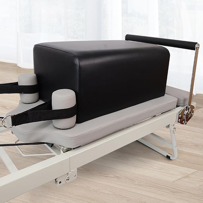 Pilates Box for Reformer Sitting Box for Stamina Stretching Gym Equipment Accessory