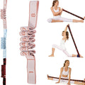 Fitness Resistance Band for Stretching and Yoga, Number Stretch Resistance Band with Clear Markings, 8,10,12-Section Elastic Training Bands for Stretching, Yoga, Pilates