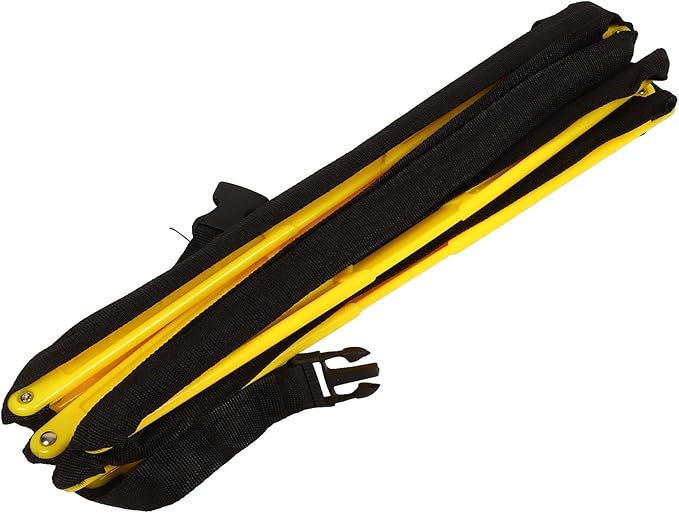 Agility Ladder, Speed Training Equipment for Athletic Agility Improvement Fixed Sports Training Ladder for Football Basketball Athletes Fitness Home Gym
