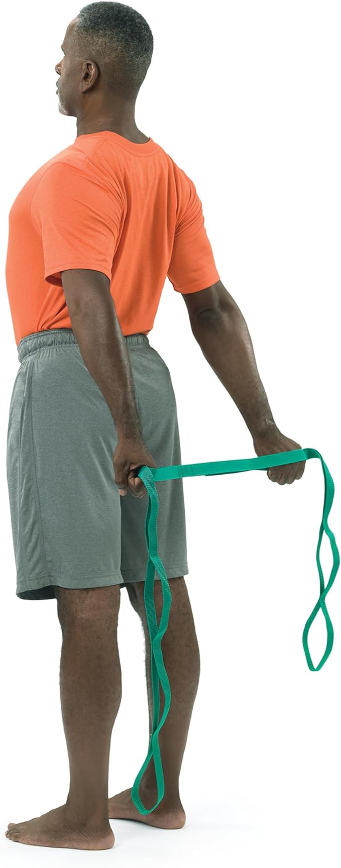 OPTP The Original Stretch Out Strap with Exercise Poster, USA Made Top Choice Stretch Out Straps for Physical Therapy, Yoga Stretching Strap or Knee Therapy Strap