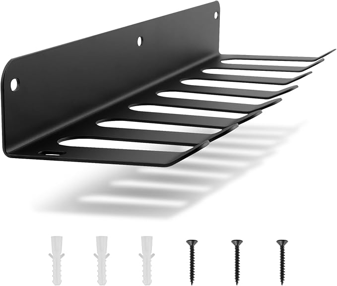 Gym Equipment Storage Rack, Resistance Bands Storage Hanger, Multi-Purpose Home Gym Rack Organizer Wall Mount for Barbells Jump Ropes Lifting Belt Gym Accessories