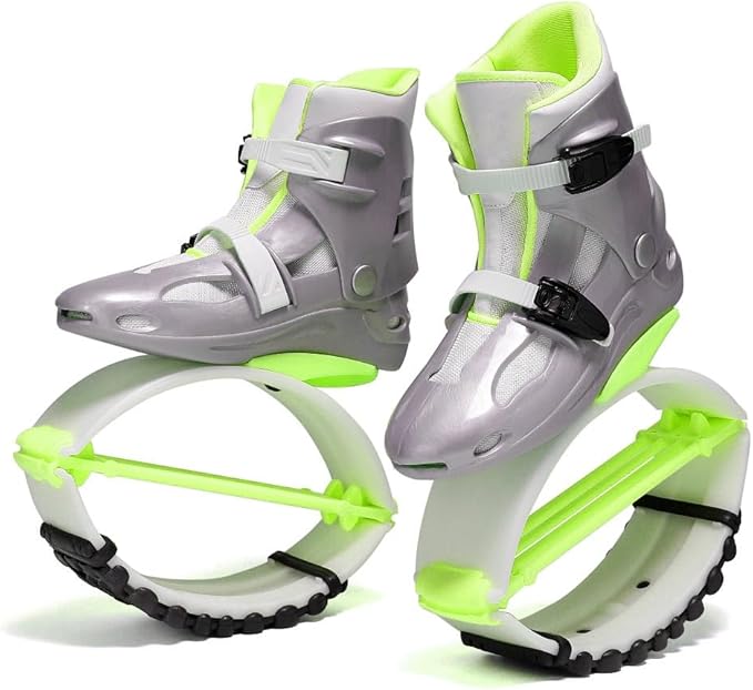 Kangaroo Jump Shoes for Women & Men – Adult Moon Shoes with 4 Springs, Low-Impact Fitness Jumping Boots for Exercise, Weight Loss, Cardio