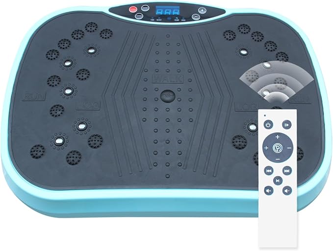 Vibration Platform Machines Plate Exercise Machine Whole Body Workout Vibration Fitness Platform, Home Training Equipment for Weight Loss & Toning