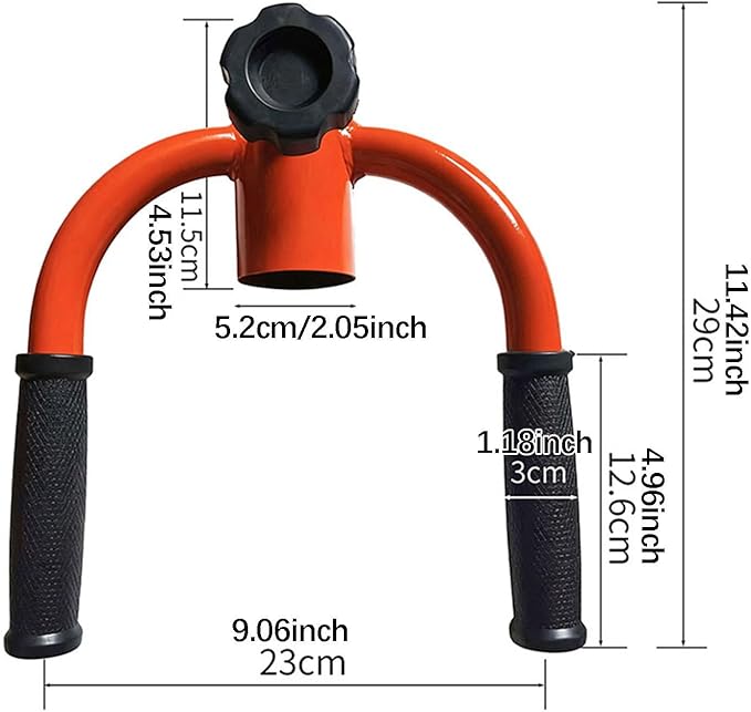 Row Attachment Hand Grip Home Gym Equipment Sturdy Handle Attachment for Strength Training Bar for Back Triceps