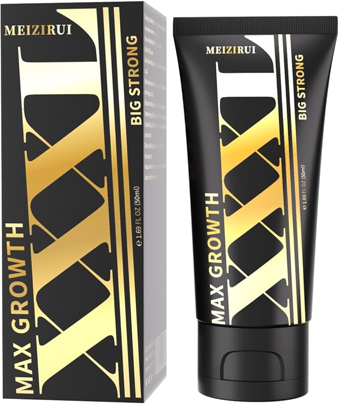 XXXL Big Strong Extra Strength Massage Enlargement Gel for Man – Men's Power Massage Cream with Natural Oil for Increase Size, Huge Thickness, Strength and Prolonged Performance (Max Growth)