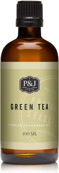 P&J Fragrance Oil - Green Tea 100ml - Candle Scents, Soap Scents, Diffuser Oil, Fresh Scents