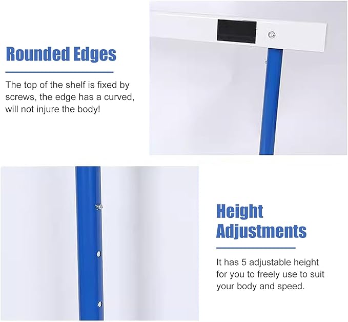 Height Adjustable Track & Field Hurdles, Sport Speed Hurdles Training Equipment for All Ages, Obstacle Courses and Drills Jumping Bar (3Pcs 76)