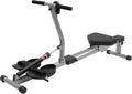 Foldable Hydraulic Rowing Machine, 12-Level Resistance Home Rower with LED Meter, 264 lbs Max Load, Full-Body Workout, Compact Space-Saving Design, Indoor Fitness Cardio Exercise Equipment