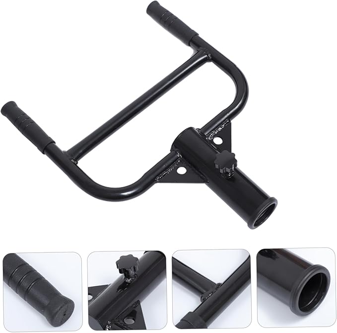 Generic Practical Barbell Barrel Rack Handle Strength Training Equipment for Home Gym Easy Install
