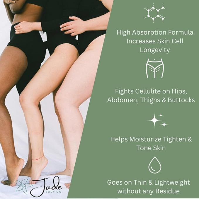 Anti Cellulite Oil - Massage Oil for Women Collagen Stem Cell Firming & Tightening Oil 8oz External Use ONLY