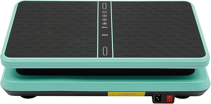 Vibration Plate Exercise Machine, Fitness Platform Exercise Machine, Timed Vibrating Weight Loss Board, 330.69 Lbs Load-Bearing Capacity Stand Shake Board for Homes and Gyms