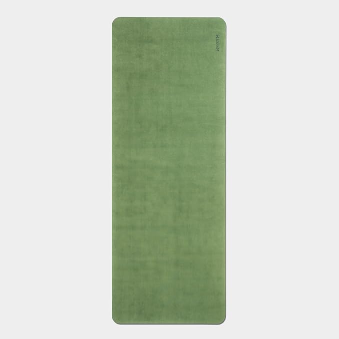 WeGym Yoga Mat, 4mm Cushioned Exercise Mat for Yoga, Pilates, Home Workouts - Anti Slip Polyurethane Suede Yoga Mat with Carrying Strap