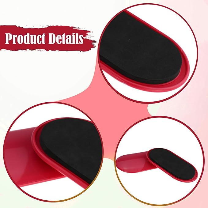 2Pcs Core Sliders Slide Pads Ab Pads Sliding Discs for Gym Travel Home