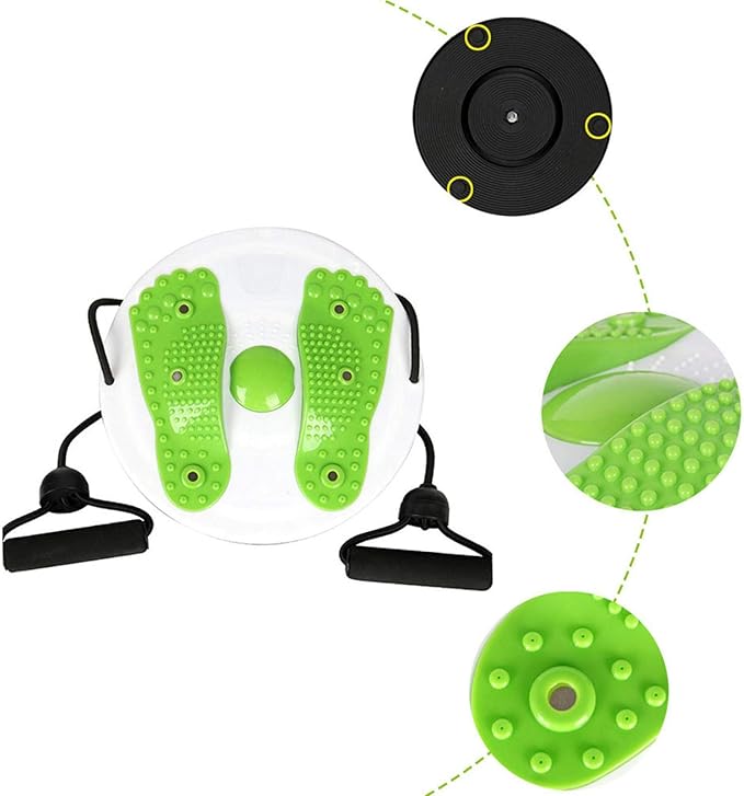 Gym Portable Lightweight Indoor Twisting Waist Disc, Twisting Waist Disc Board, for Waist Stretching Stretch Muscles