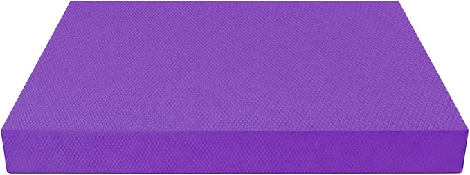 Stability Pad,20x16 Inch Non Slip Soft Thick - Balance Foam Pad Exercise Equipment - for Women Men Home Gym Floor Yoga Workout Physical Training Stretching