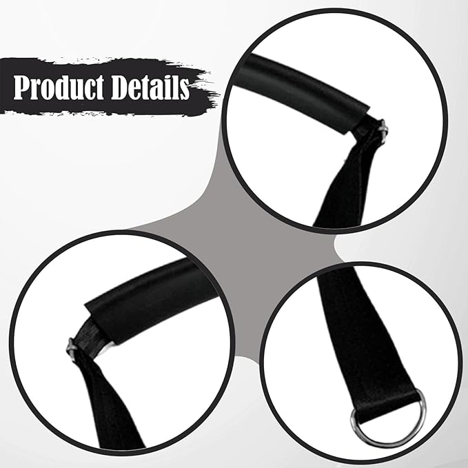 Pilates Foot Strap Adjustable Improve Flexibility Home Gym Exercise Strap