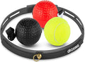 Boxing Reflex Ball for Adults and Kids - React Reflex Balls on String with Headband - Improve Hand Eye Coordination, Punching Speed, Games Enhance Parent-Child Relationships,Keep fit.