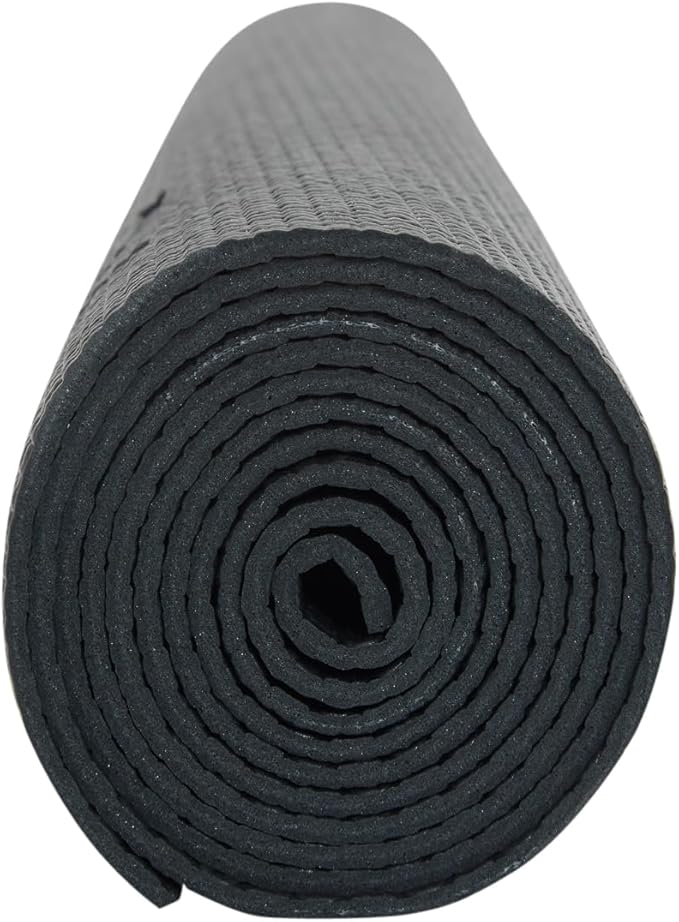 Everyday Yoga Deluxe Mat, Spacious 72"x24" Non-Slip Yoga Mat for Comfortable Home Workouts, 3-5mm Extra Thick