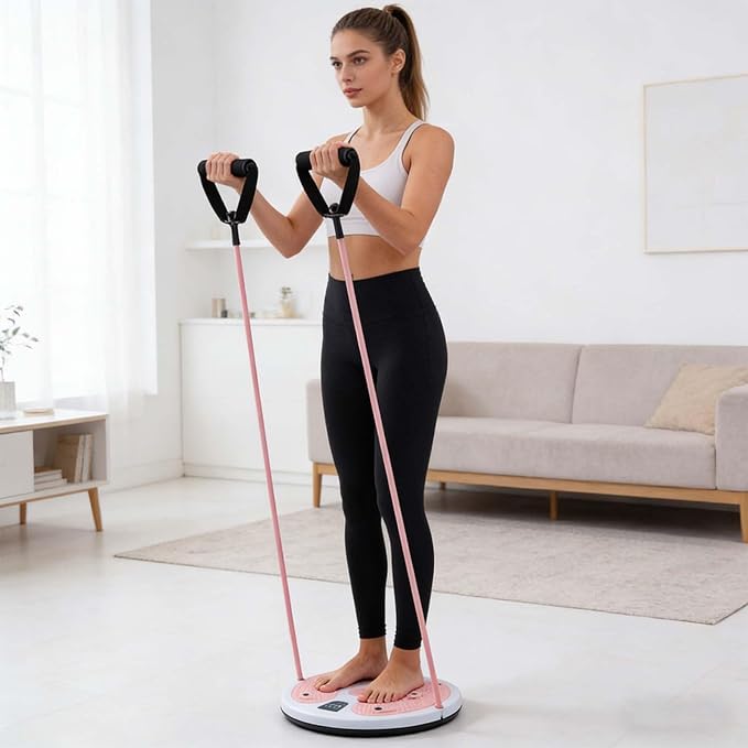 Twist Waist Disc,Waist Workout Core & Ab Exercise | Core Twisting Disc with Calorie Count - for Home Gym Office Fitness Enthusiasts Beginners Post-Partum Individuals