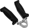 ABOOFAN Forearm and Finger Hand Strengthener with Spring Handle, Solid A-type Handgrip for Adults, Black Wrist and Grip Strength Training Device for Rehabilitation and Forearm Workout