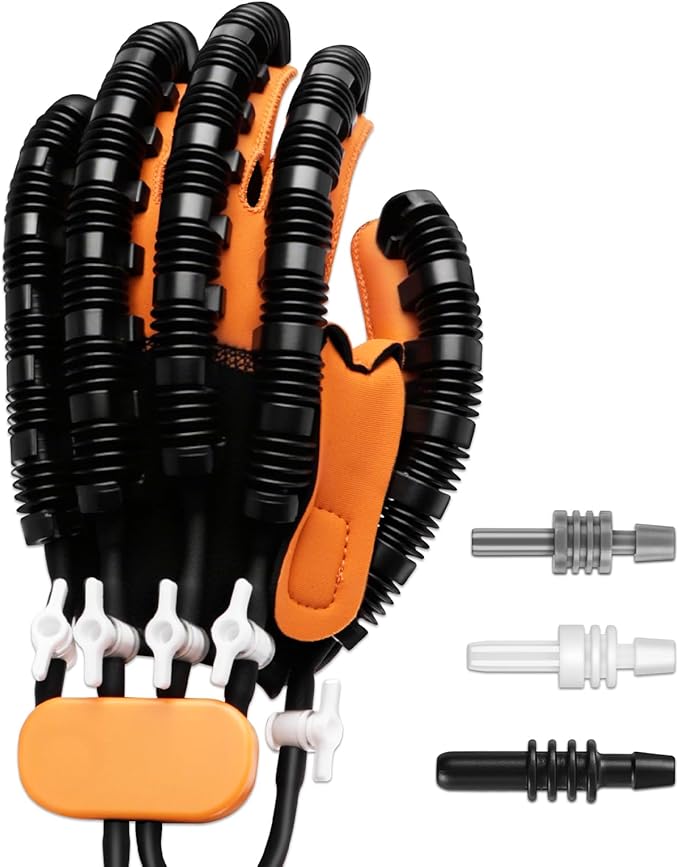 Rehabilitation Robotics Gloves Replacement & Interface Accessories, Stroke Hand Recovery Finger Exerciser Gloves, Not Including Main Device