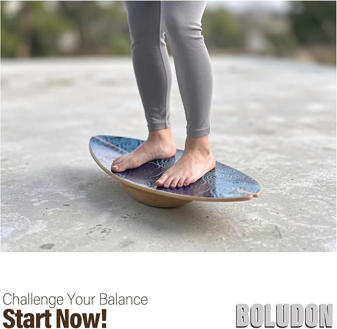 2026 NEW | Cork Half Ball for Surf Balance Board | Ø11.8" Wobble Board | Balance Boards Accessory for Yoga, Fitness, Rehab, Pilates & Surf Training | Eco-Friendly Natural Cork Slack Board