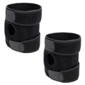 PRETYZOOM 2pcs Pressurization Knee Wraps Breathable Knee Support Sleeves for Basketball Cycling Climbing Sports Protective Joint Pads