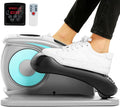 Ancheer Under Desk Elliptical,Ellipse Leg Exerciser for Seniors Fully Assembled, Electric Seated Pedal Elliptical Exerciser with Remote &12 Resistance Adjustable Speed