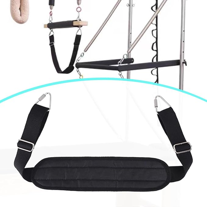 Pilates Foot Strap Exercise Belt Leg Strap for Reformer Adjustable Length for Arms