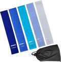 5 Pack Resistance Bands for Working Out, Pilates Yoga Stretch Loop Bands for Fitness, Booty Hip Circle or Fitness Circles for Squats & Glute Workouts