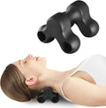 Occipital Release Tool Trigger Point Massage Tool Neck Massage Cervical Neck Manual Back Massager for Pain Relief Deep Tissue Home Use Suitable The Whole Body