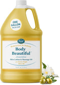Body Beautiful Jasmine Massage Oil and Skin Lotion, Gallon
