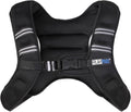 RUNmax 20LBS - 150LBS Adjustable Weighted Vest Wtih Shoulder Pads Option for Men and Women