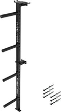 Valor Fitness Wall Mounted Weight Plate Storage Holder/Rack for Bumper Plates and Olympic Weight Plates