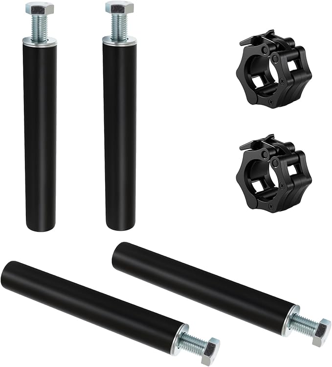 CAELUM Weight Plate Holder Power Rack Attachment, for 2 Inch Olympic Plate Storage, Squat Rack Holder Fits 2"x2", 2"x3", 3"x3" Power Cages