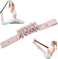 Fitness Resistance Band for Stretching and Yoga, Fashion Puller Exercise, 8/10 Loops Elastic Exercise Bands for Adults, Exercise Bands with Handles for Full Body Stretching Shaping