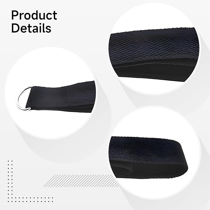 2 Pilates Straps Double Loops, Cotton Reformer Straps, Pilates Accessories, Soft Ankle Wrist Band For Home Gym