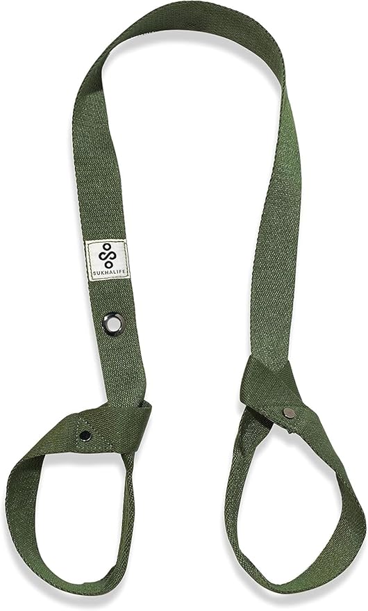 SukhaMat - Yoga Mat Carry Strap, Extra-Durable & Comfortable | Multi-Purpose Strap for Your Yoga Mat