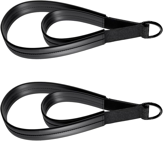 1 Pair Pilates Straps D-Rings Exercise Double Looped For Stretching Routines Comfortable D-rings Yoga Workout Accessories