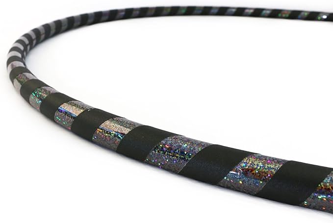 Weighted Beginner Fitness Hula Hoop for Adults - Exercise Hoop for Weight Loss & Core Workout - Large Diameter Hoop for Easy Learning - Handmade in USA - Multiple Sizes & Colors