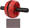 Ab Roller Wheel with Knee Pad Fitness Exercise Roller Wheel for Core Strength Training Quiet Sturdy for Home Gym Workouts