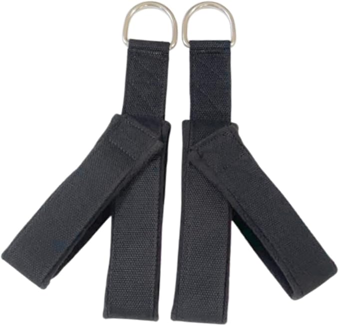 Generic 2Pcs Pilates Straps Yoga Straps Improve Flexibility Footstraps Reformer Straps Fitness Straps for Workout Exercise Beginner