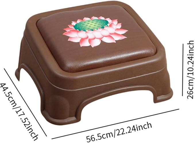 Meditation Seat Kneeling Meditation Stool Versatile Bring Good Luck, Fortune Prayer Stool Meditation Bench for Studio Kneeler
