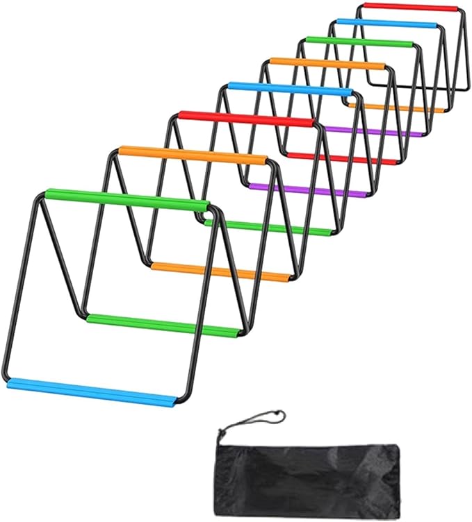 Agility Ladder Football Footwork Ladder for Men Women and Kids Folding Jumping Hurdles for Foot Exercise Fitness