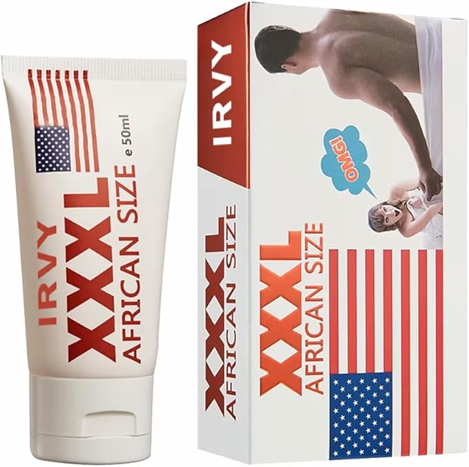 XXXL Extra Strong Enlargement Gel for Man – Power Massage Cream for Huge Thickness, Strength and Prolonged Performance (XXXL African Size)