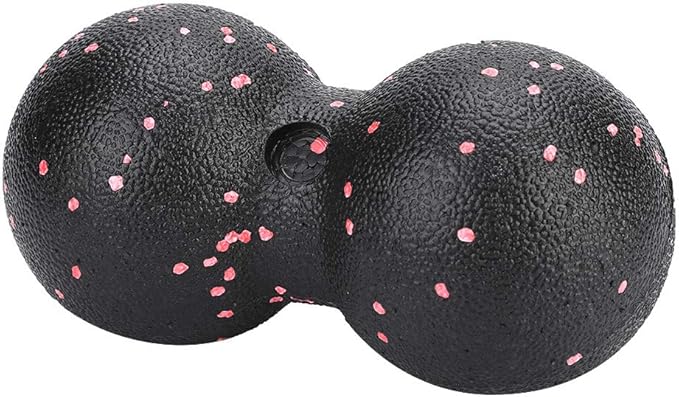 Foam Massage Tool, EPP Yoga Massage Foam Ball Peanut Ball Roller Point Body Muscle Stress Relief Tool (16x 8cm double ball)